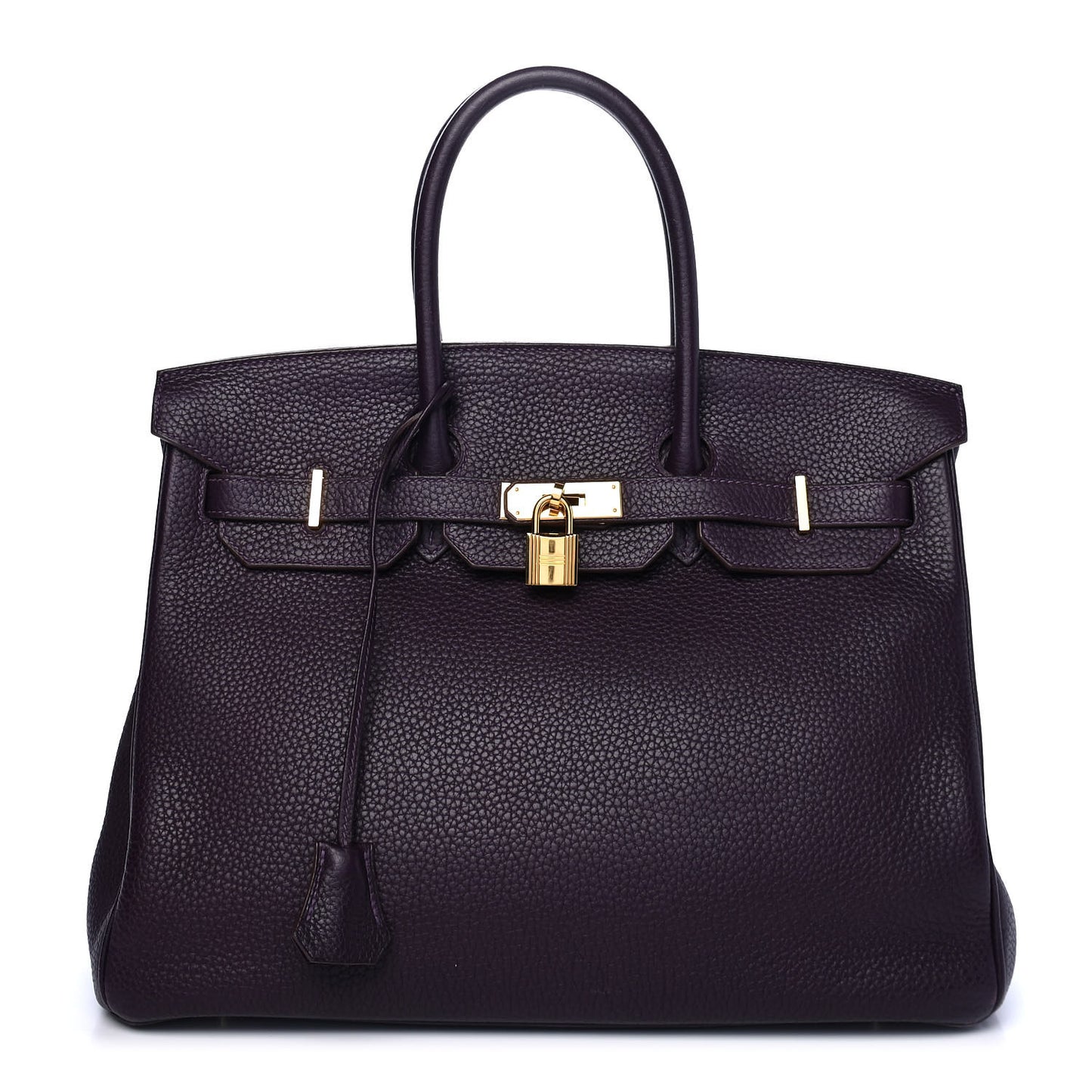 Taurillon Clemence Birkin 35 Raisin