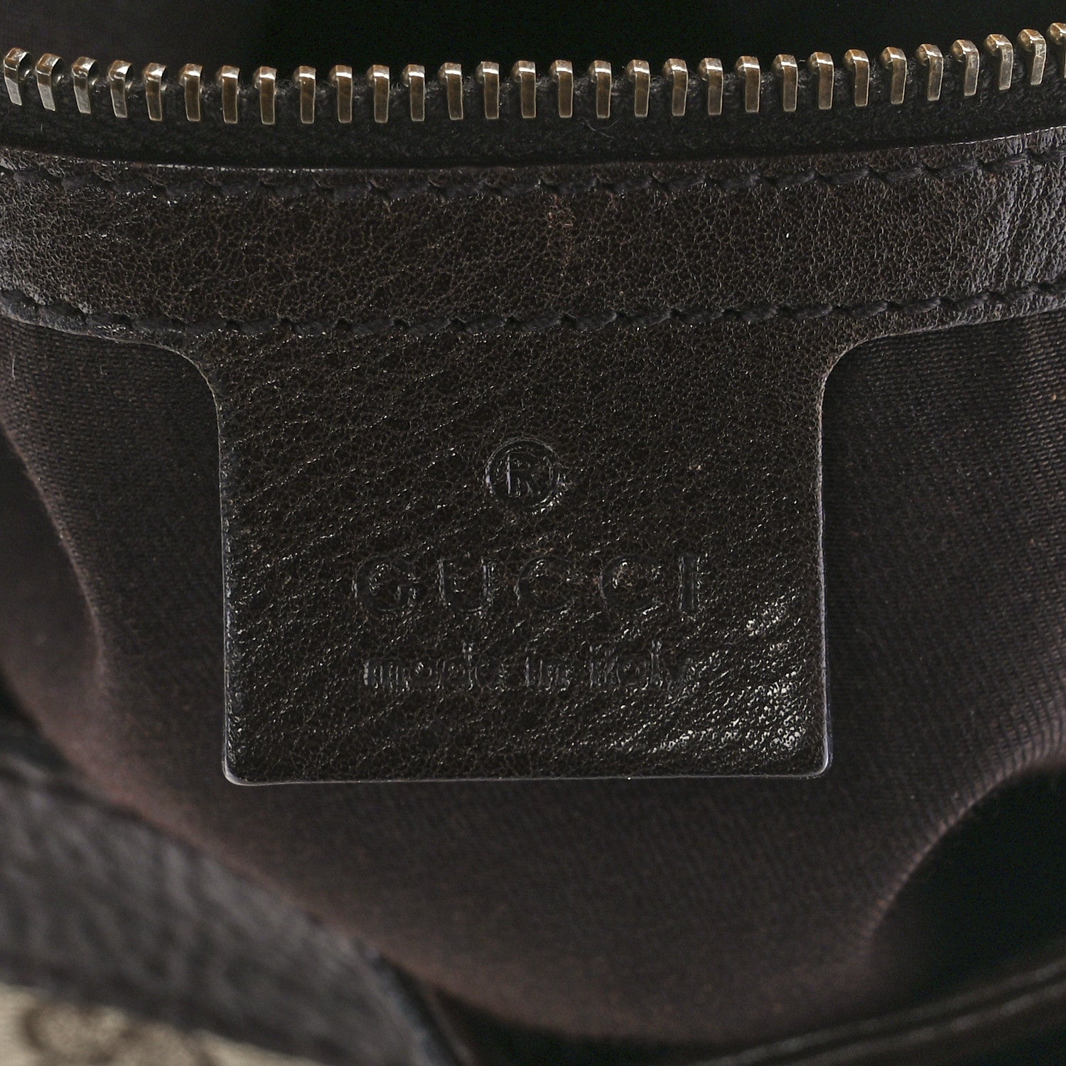 Gucci Monogram Medium Interlocking Icon Shoulder Bag Dark Brown 6 of 11