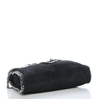 Stella McCartney Shaggy Deer Falabella Fold Over Tote Black 4 of 8