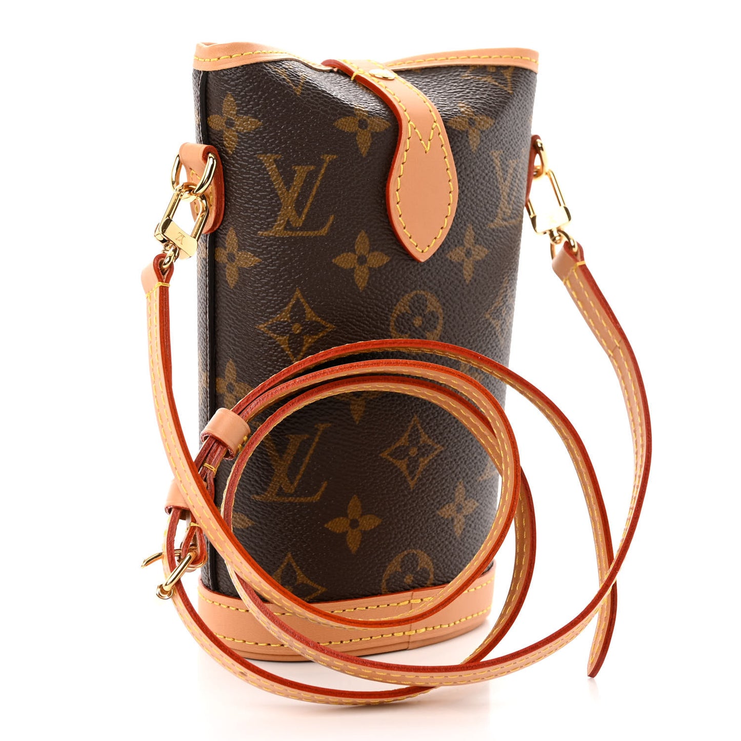 Monogram Fold Me Pouch