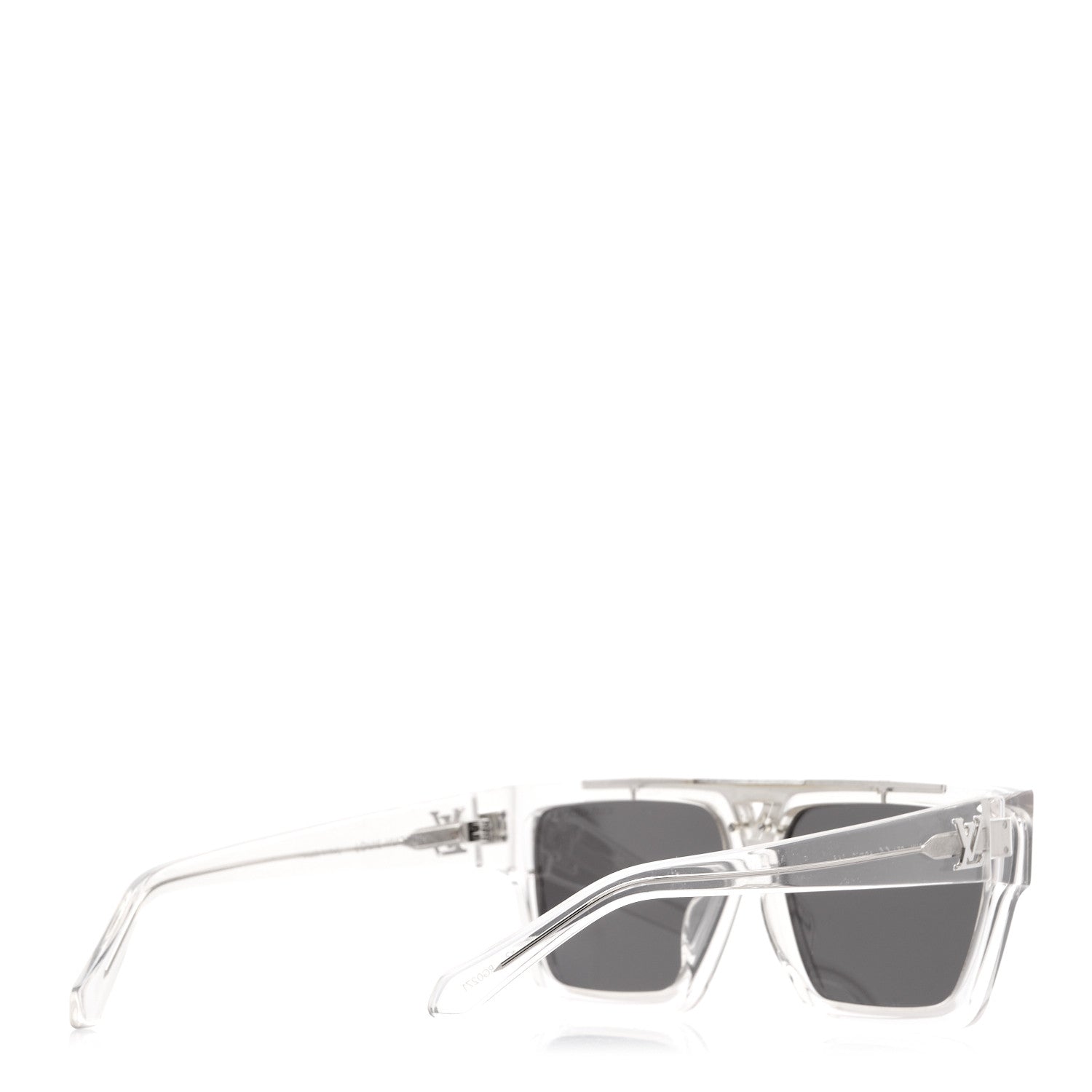 LOUIS VUITTON クリア サングラス Louis Vuitton Acetate 1.1 Evidence Sunglasses Z1681W Transparent
