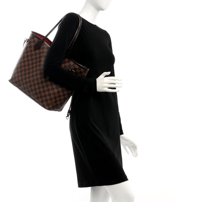 Louis Vuitton Damier Ebene Neverfull MM 2 of 15