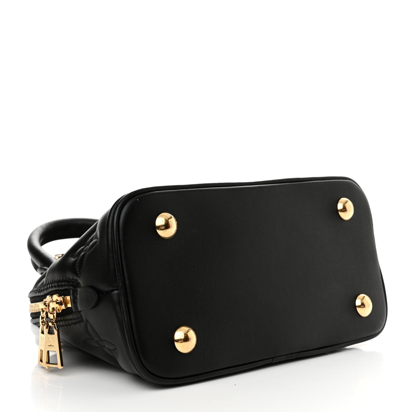 Calfskin Bubblegram Alma BB Black