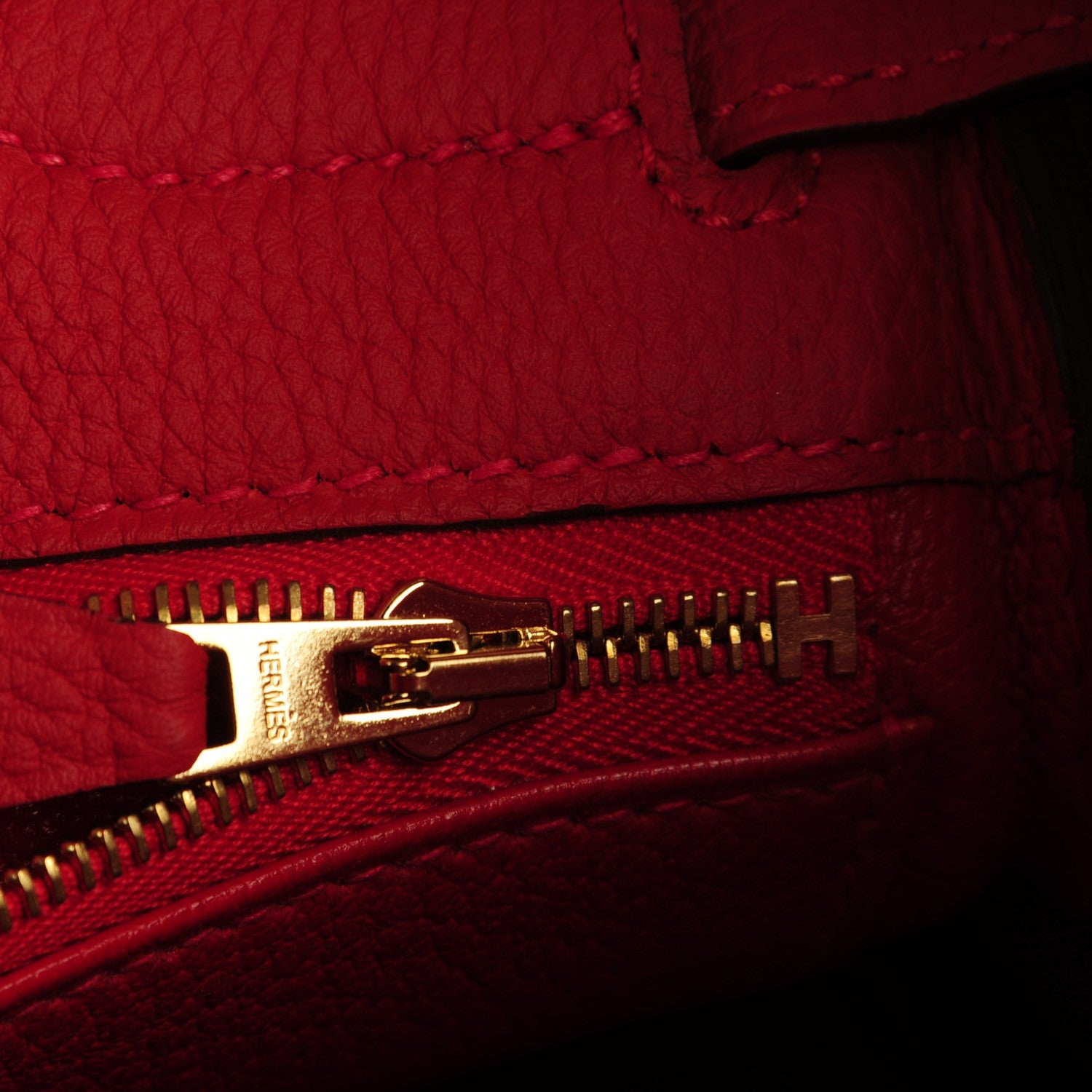 Hermes Togo Kelly Retourne 32 Geranium 19 of 19