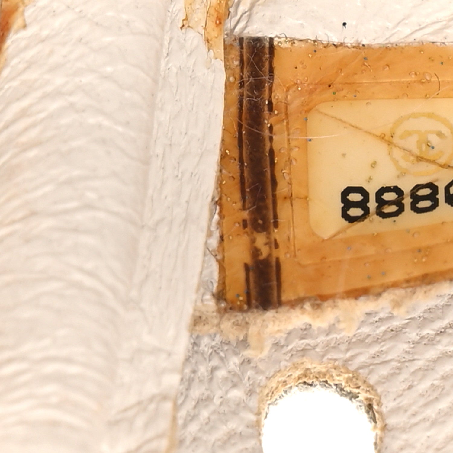 Chanel Patent Perforated CC Tote White 7 of 20