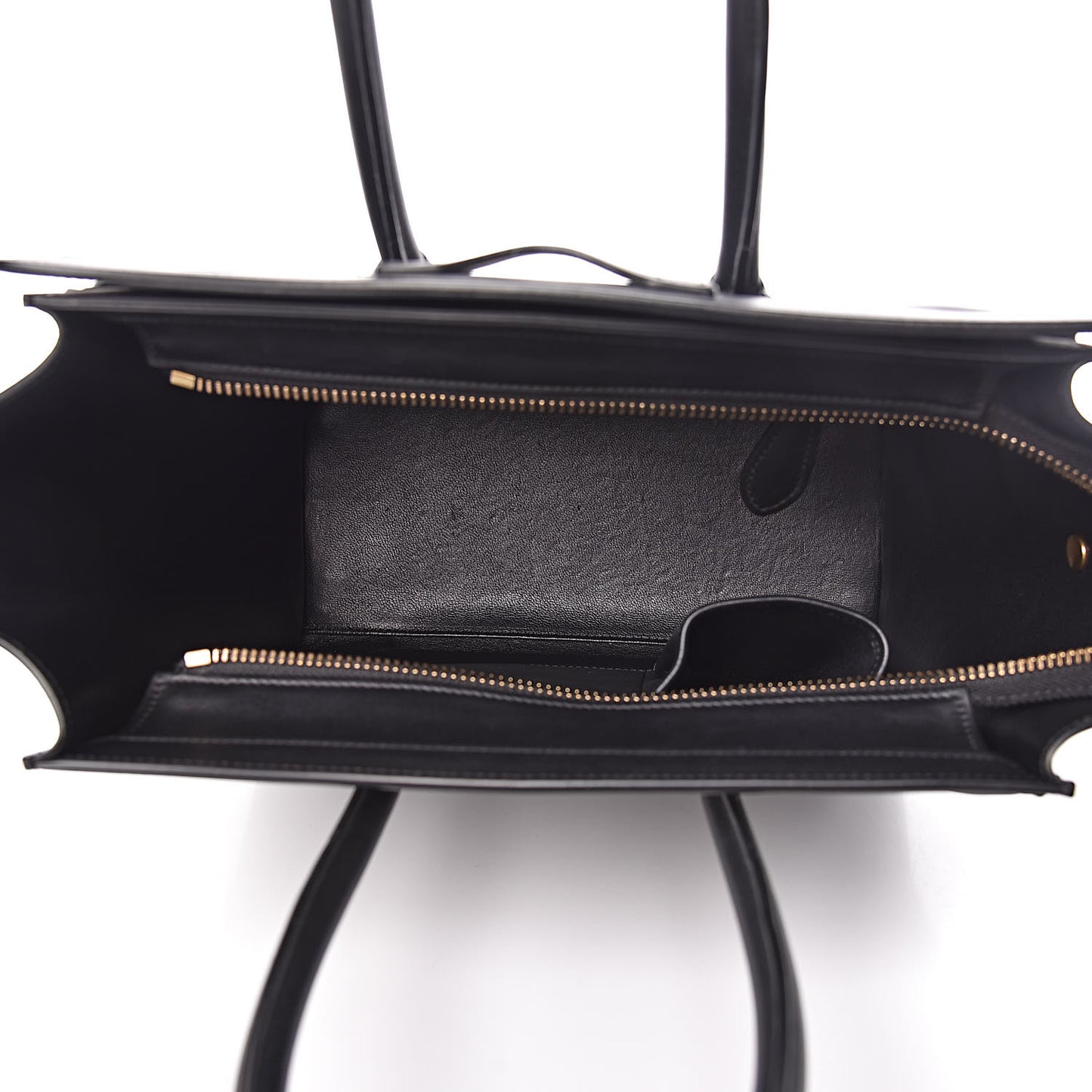 Smooth Calfskin Micro Luggage Black