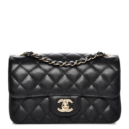 Chanel Caviar Quilted Mini Rectangular Flap Black 1 of 8