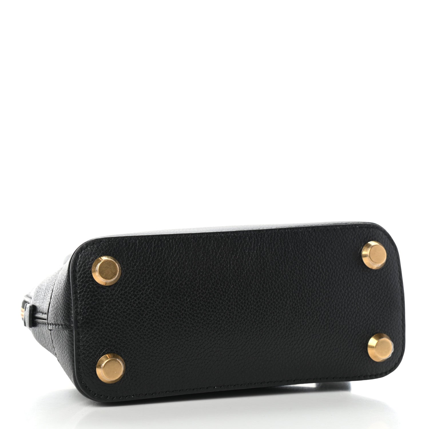 Balenciaga Grained Calfskin XXS Ville Top Handle Bag Black 3 of 5