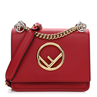 Fendi Vitello Century Opaco F is Fendi Small Kan I Shoulder Bag Fragola 1 of 10
