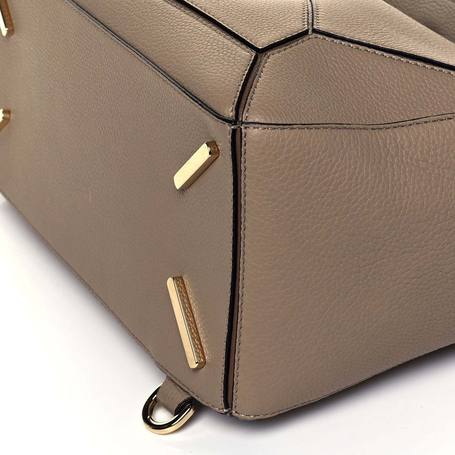 Loewe Grained Calfskin Medium Puzzle Bag Sand Mink 9 of 9