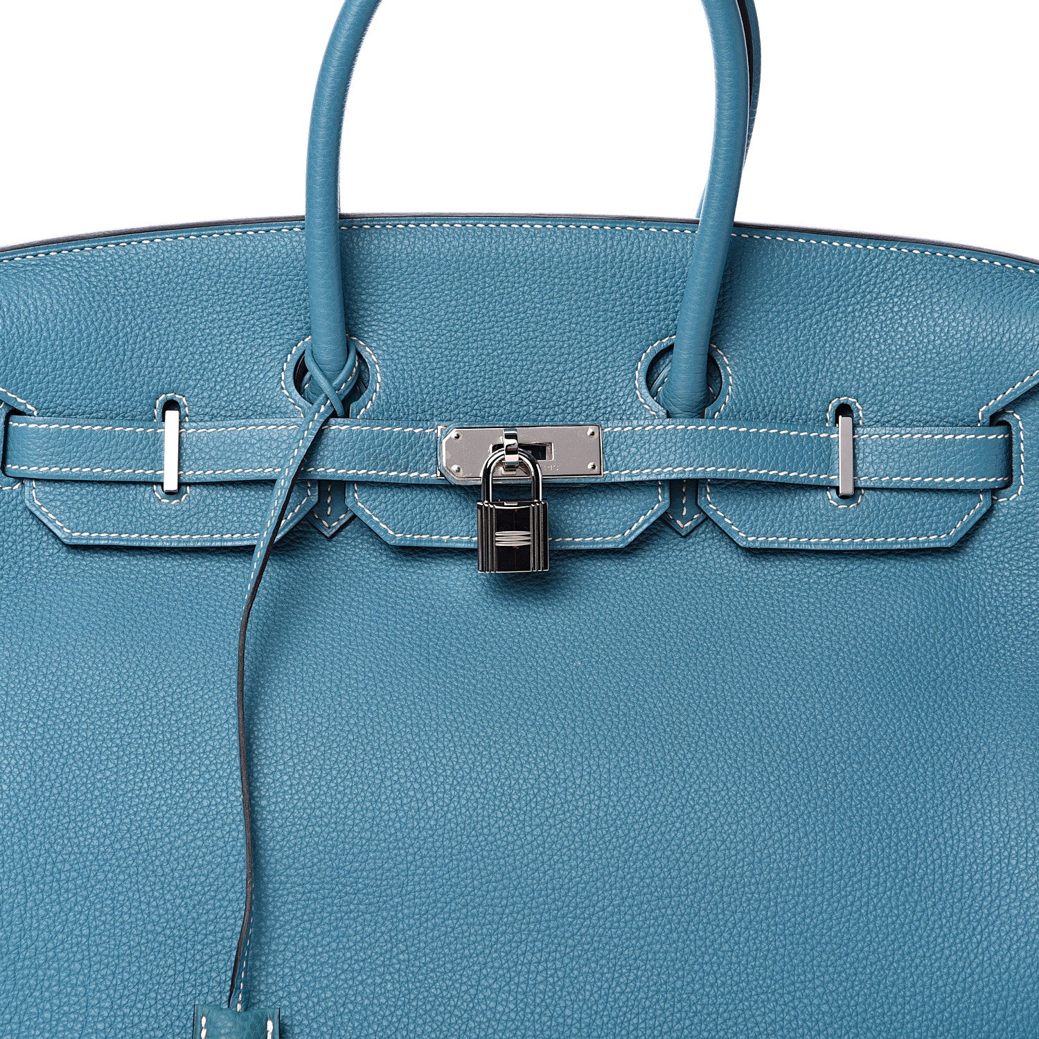 Hermes Togo Birkin 35 Blue Jean 7 of 13