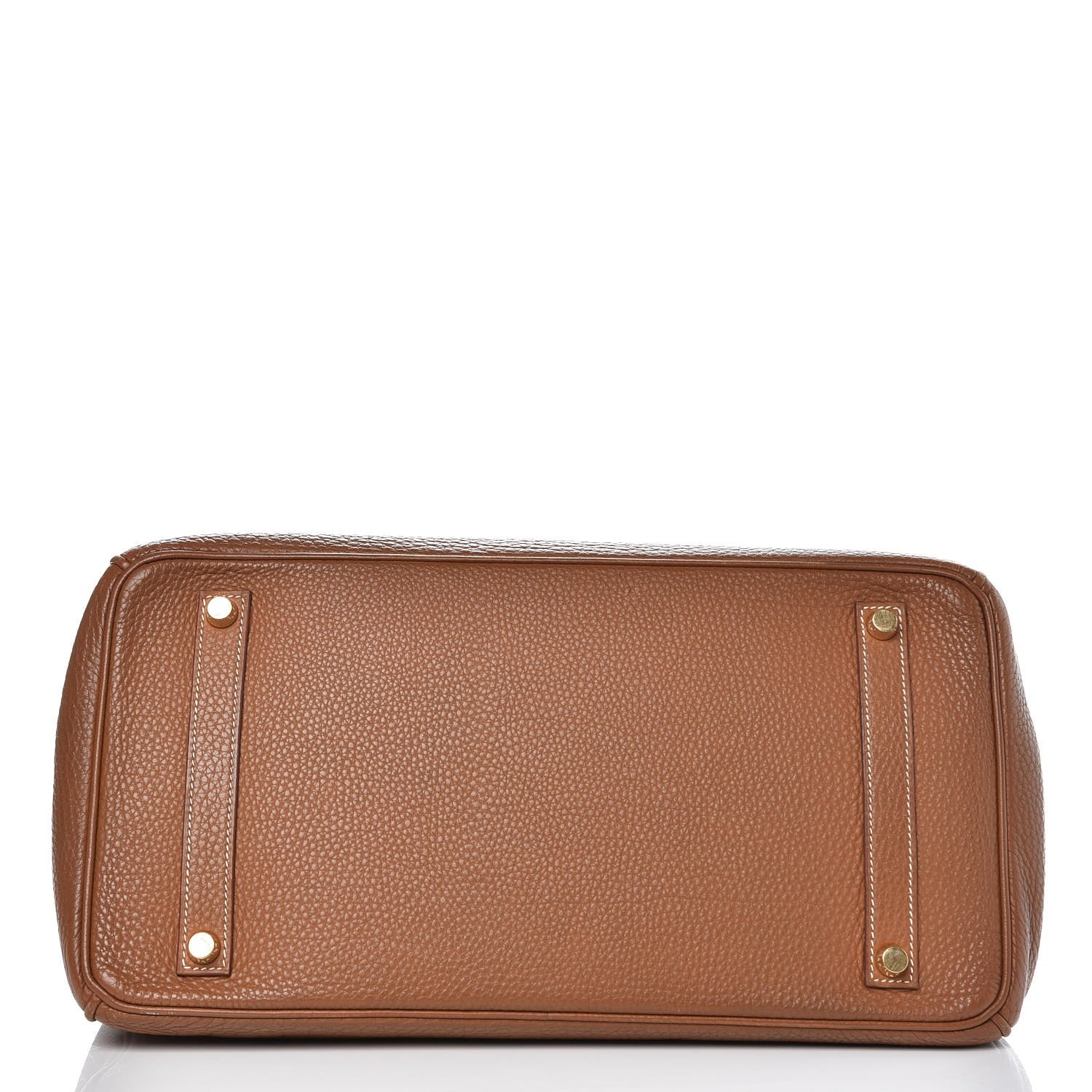 Hermes Taurillon Clemence Birkin 35 Gold 7 of 32