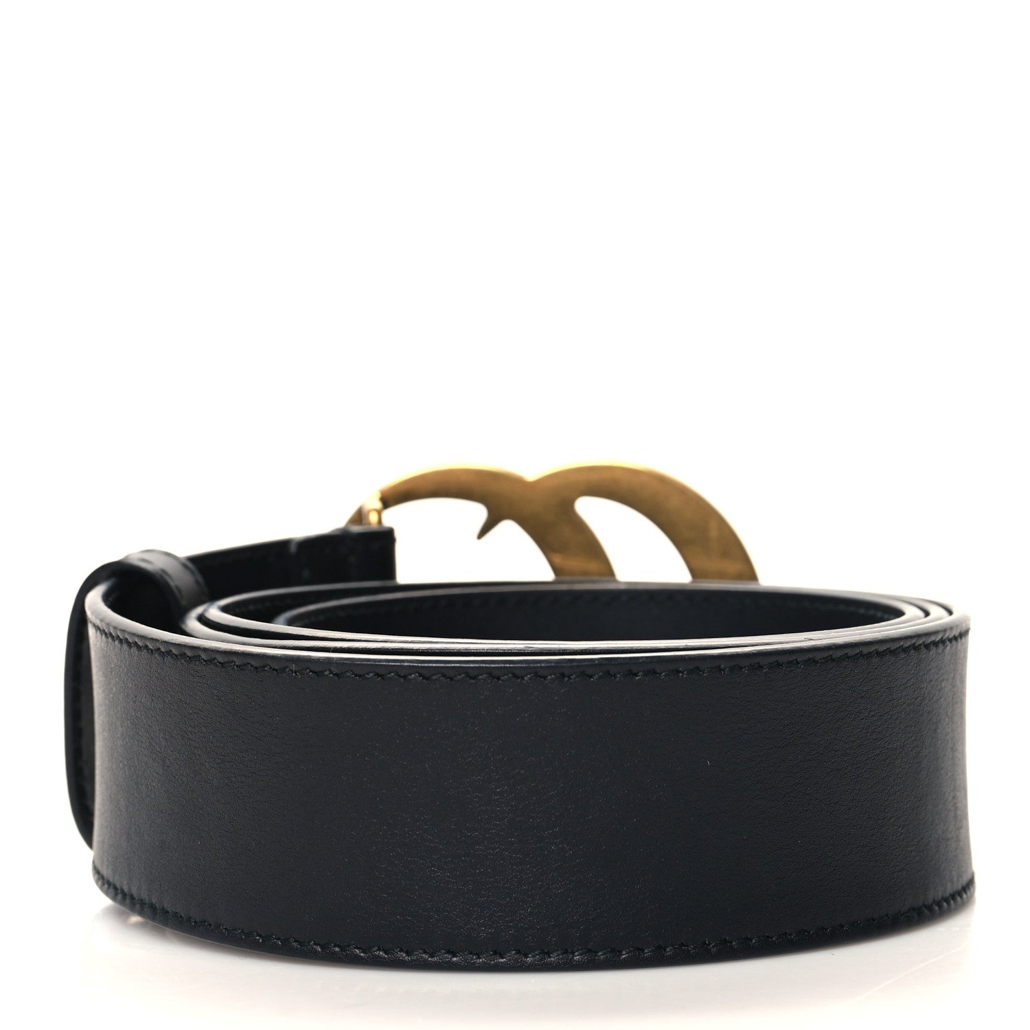 Gucci Calfskin Double G 40mm Belt 95 38 Black 3 of 5