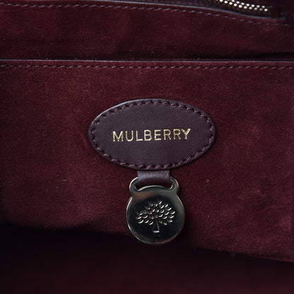 Mulberry Silky Calf Small Willow Tote Oxblood 7 of 14