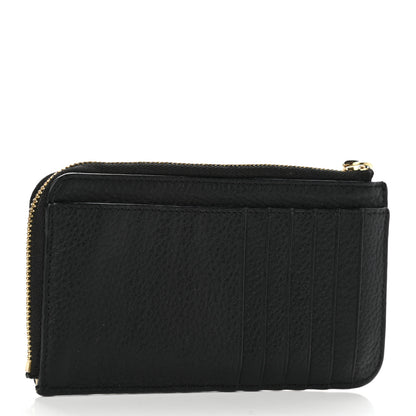 Chloe Calfskin Alphabet Purse Wallet Black 3 of 8