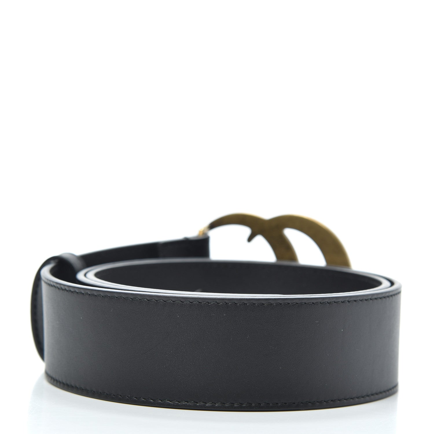 Gucci Calfskin Double G 40mm Belt 85 34 Black 2 of 5