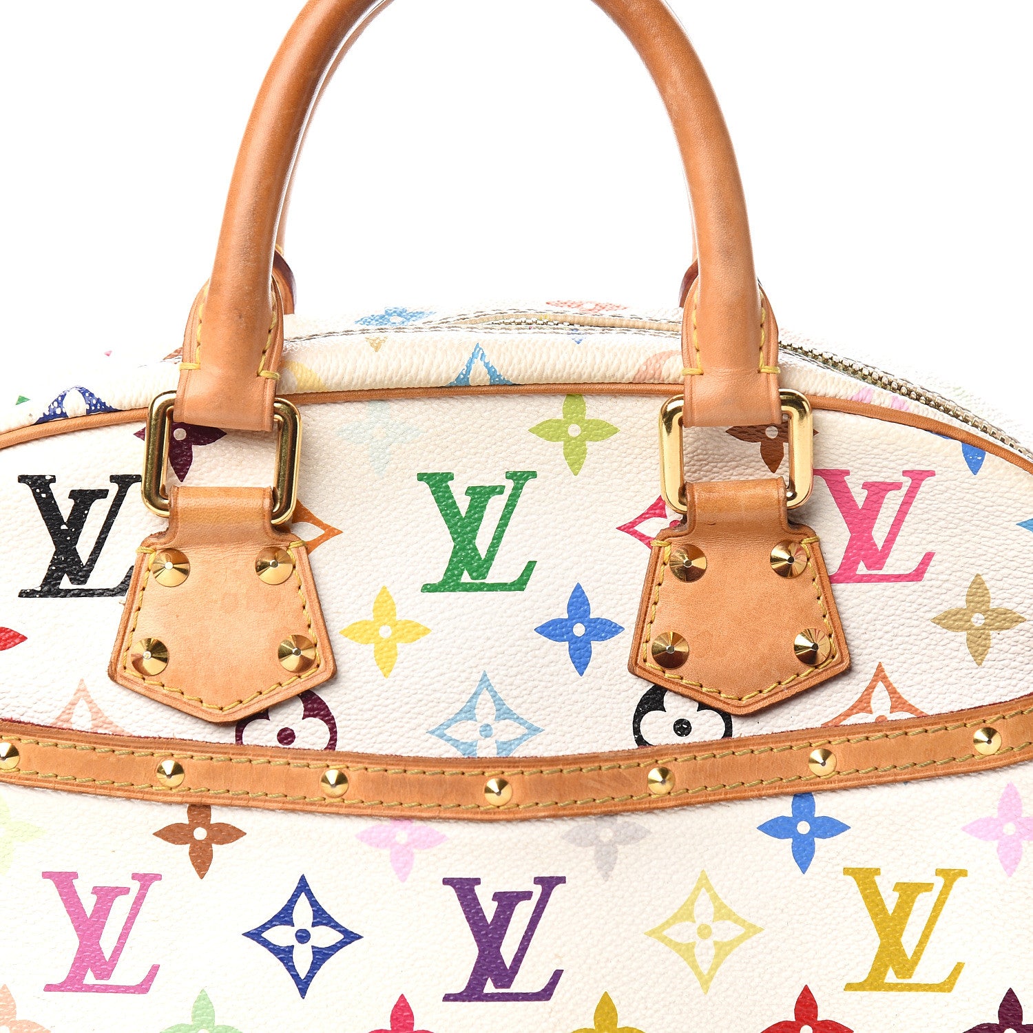 Louis Vuitton Monogram Multicolor Trouville White 12 of 13