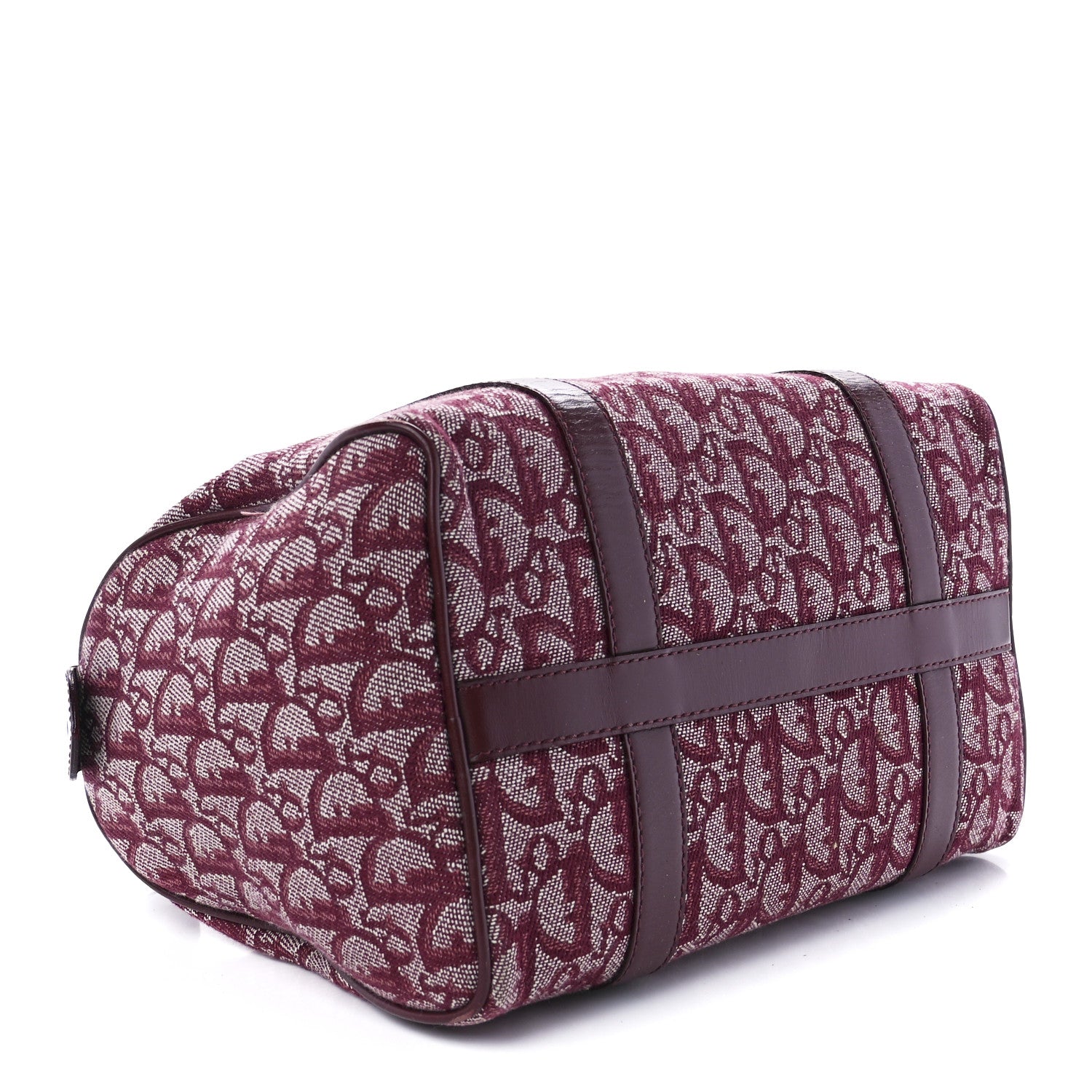 Christian Dior Monogram Boston Red 3 of 10