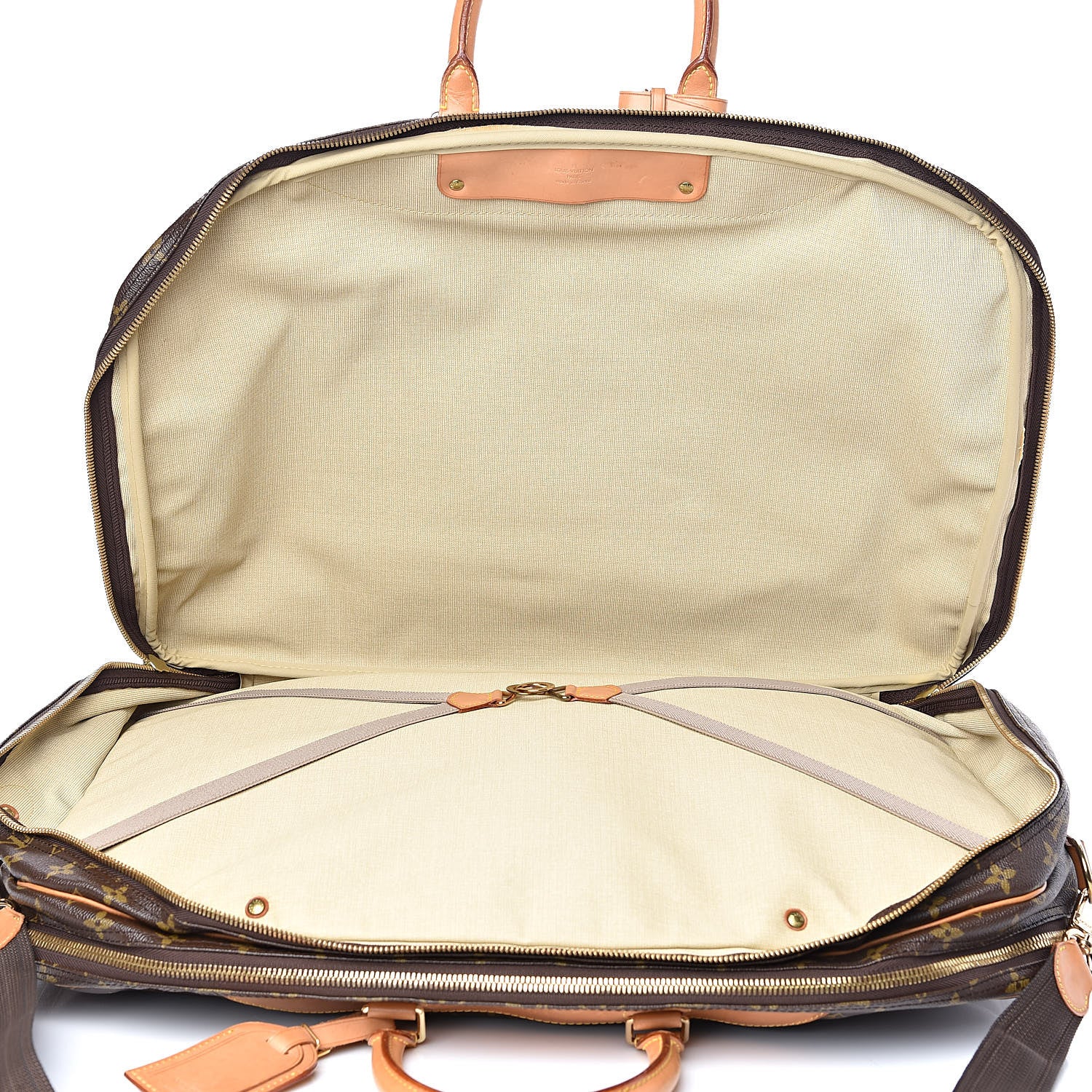Louis Vuitton Monogram Alize 2 Compartment Luggage Travel Bag 6 of 17