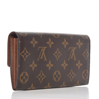 Louis Vuitton Monogram Sarah Wallet 3 of 10