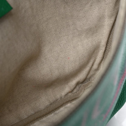 Gucci Grained Calfskin Logo Belt Bag Green 9 of 12