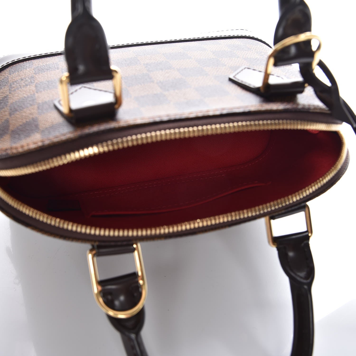 Louis Vuitton Damier Ebene Alma BB 6 of 8