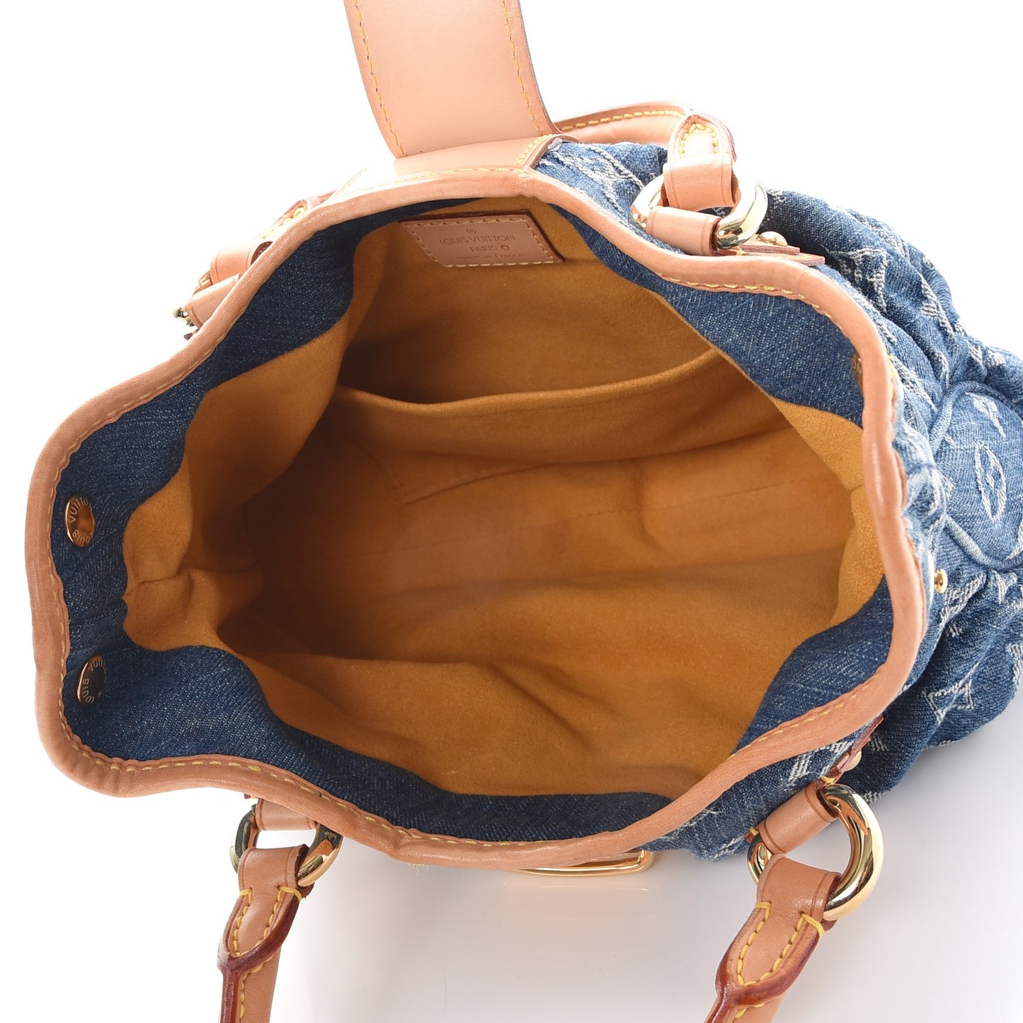 Monogram Denim Pleaty Blue