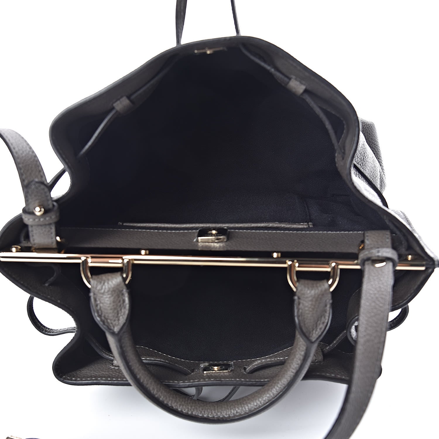Mulberry Small Classic Grain Small Kensington Mole Grey 5 of 10