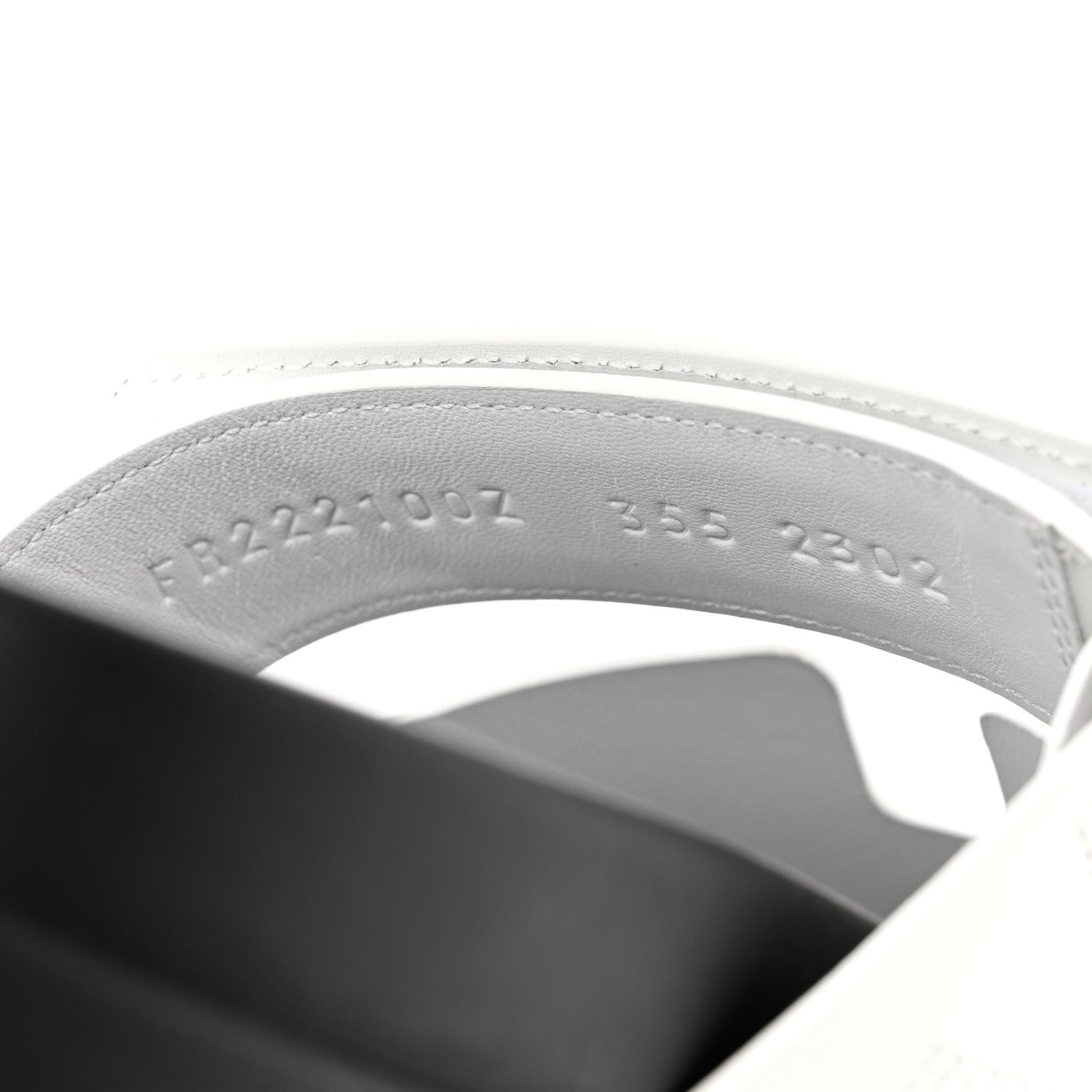 Hermes Calfskin Womens Chypre Sandals 35.5 White 6 of 8
