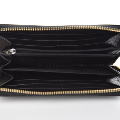 Gucci Calfskin Soho Zip Around Wallet Black 5 of 9