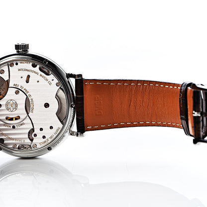 IWC Stainless Steel 18K Rose Gold Alligator 45mm Portofino Manual Winding Watch IW510103 7 of 9