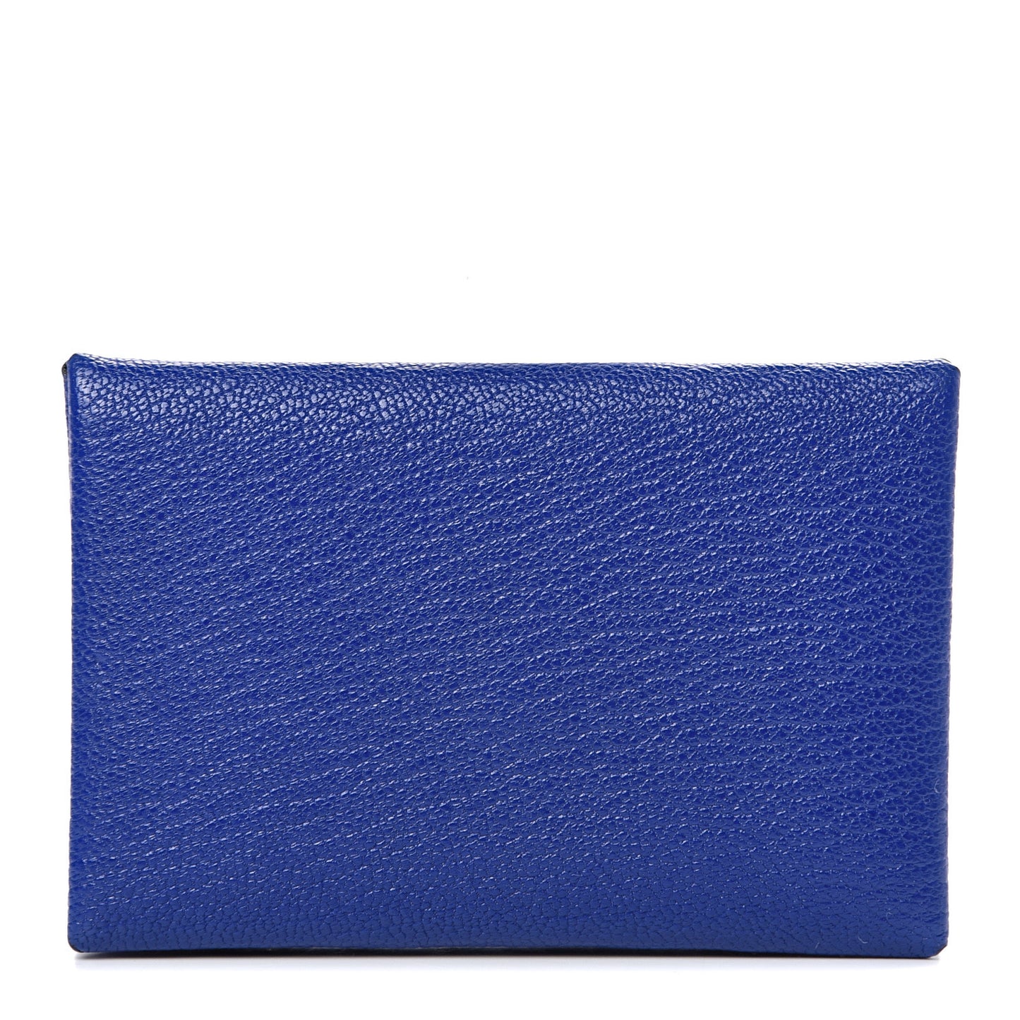 Chevre Mysore Calvi Card Case Bleu Electrique