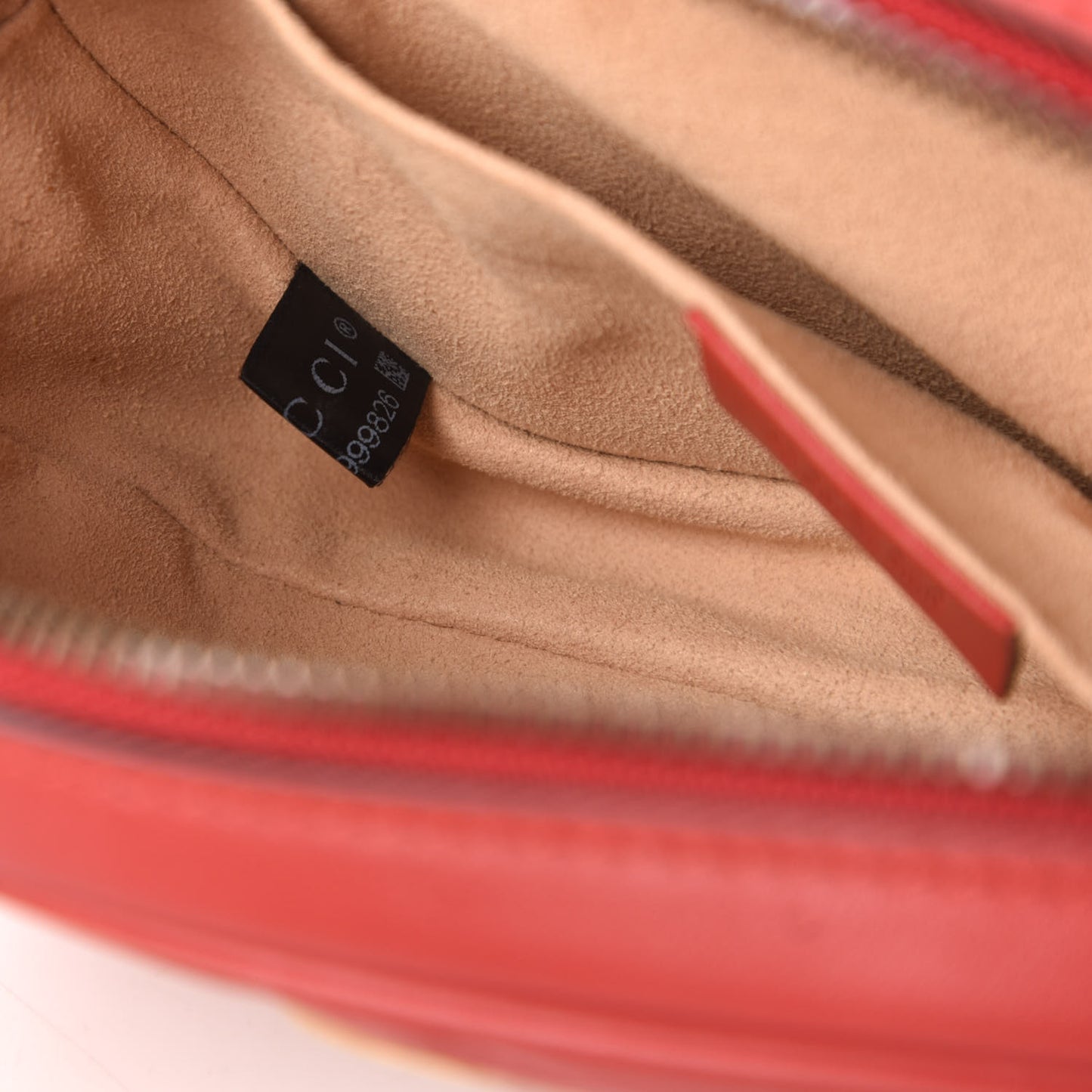 Calfskin Matelasse GG Marmont Belt Bag 85 34 Hibiscus Red