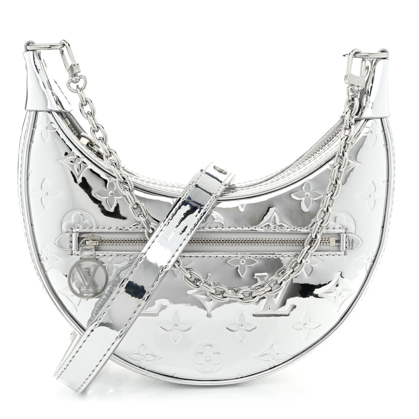 Monogram Miroir Loop PM Silver