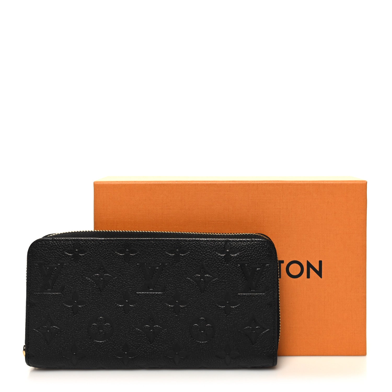 Louis Vuitton Empreinte Zippy Wallet Black 8 of 8