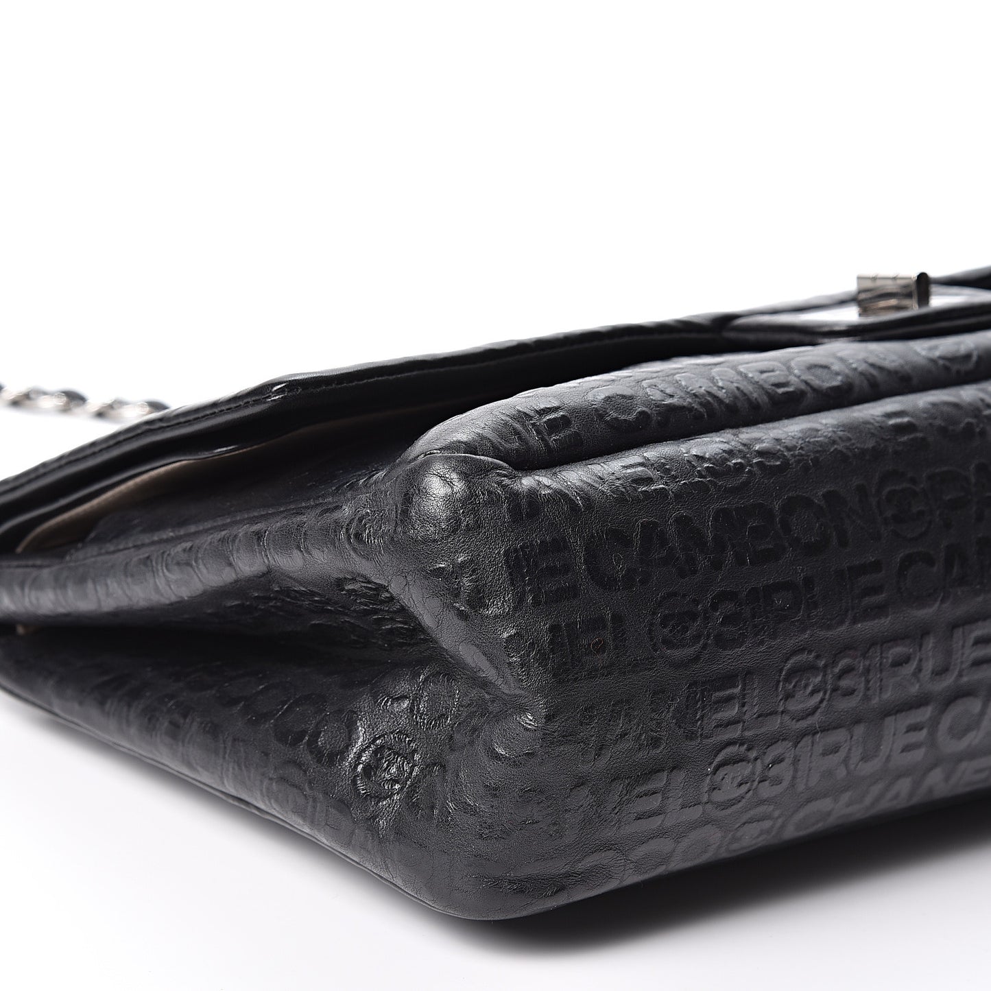 Calfskin Unlimited Jumbo Double Flap Black