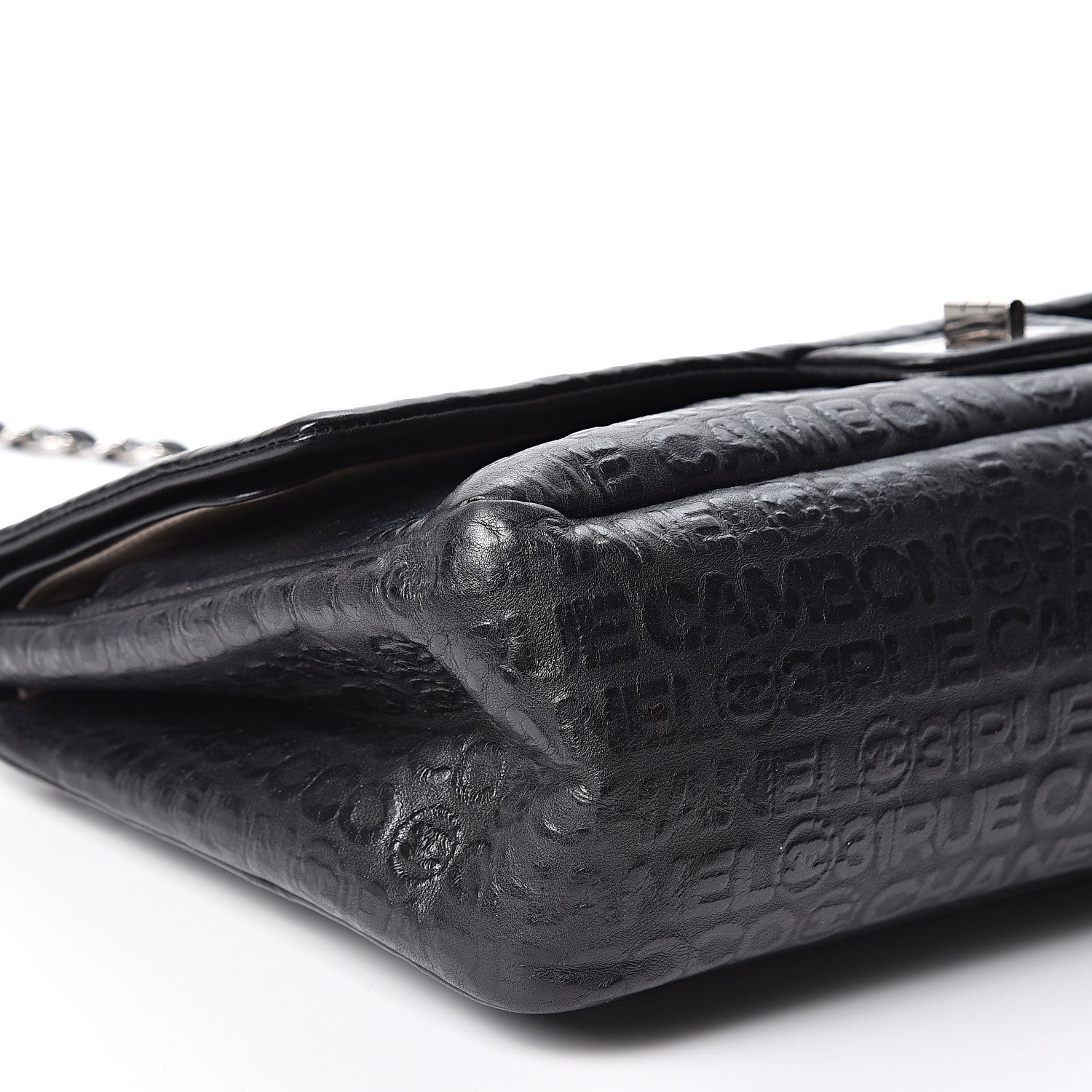 Chanel Calfskin Unlimited Jumbo Double Flap Black 8 of 10