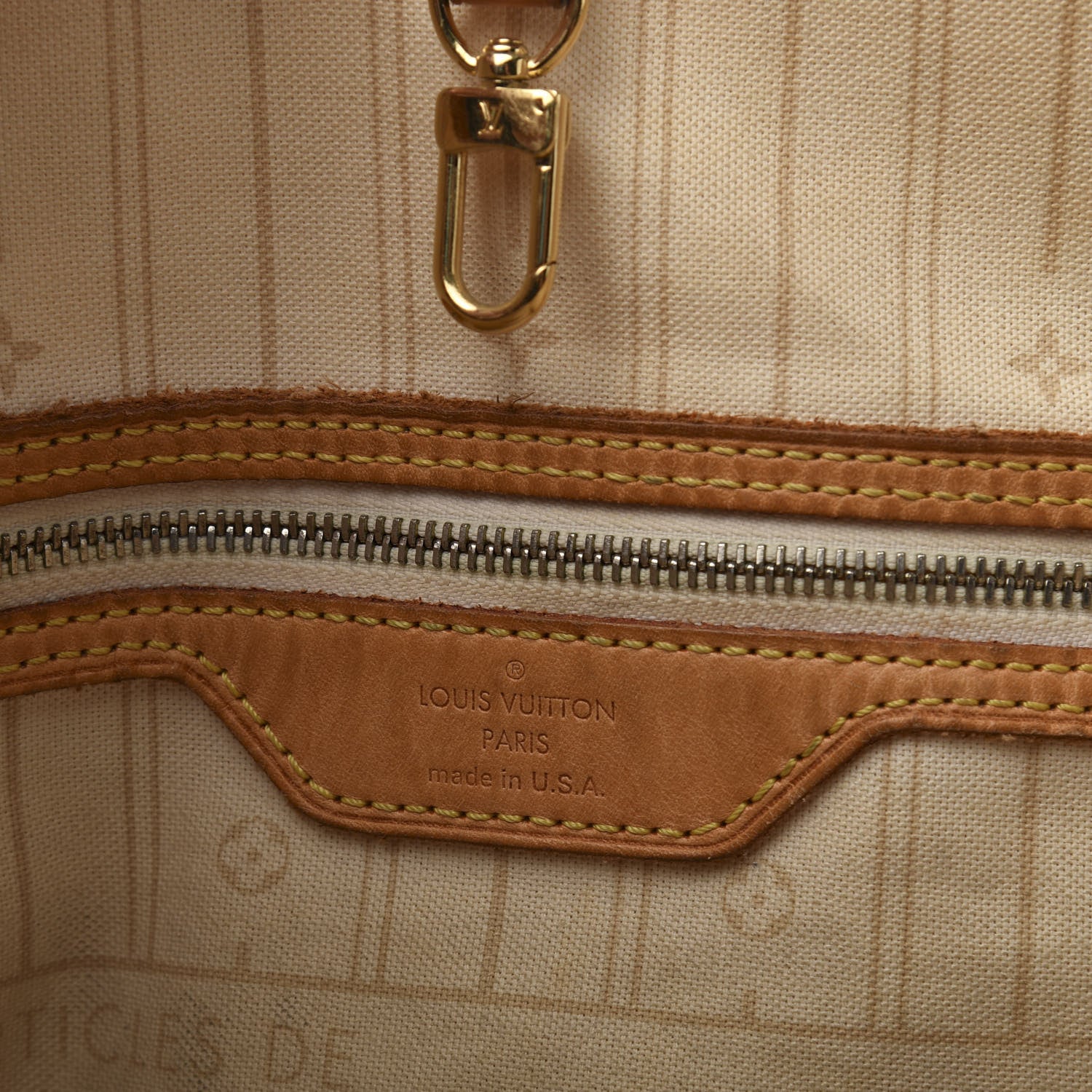Louis Vuitton Damier Azur Neverfull GM 6 of 15