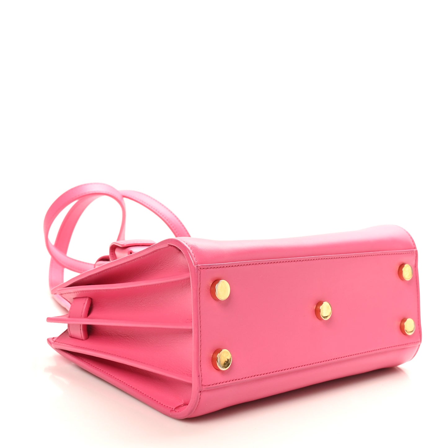 Calfskin Nano Sac De Jour Lipstick Fuchsia