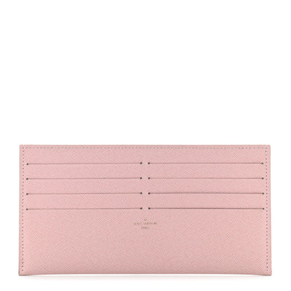 Louis Vuitton Calfskin Felicie Card Holder Insert Rose Poudre 1 of 5