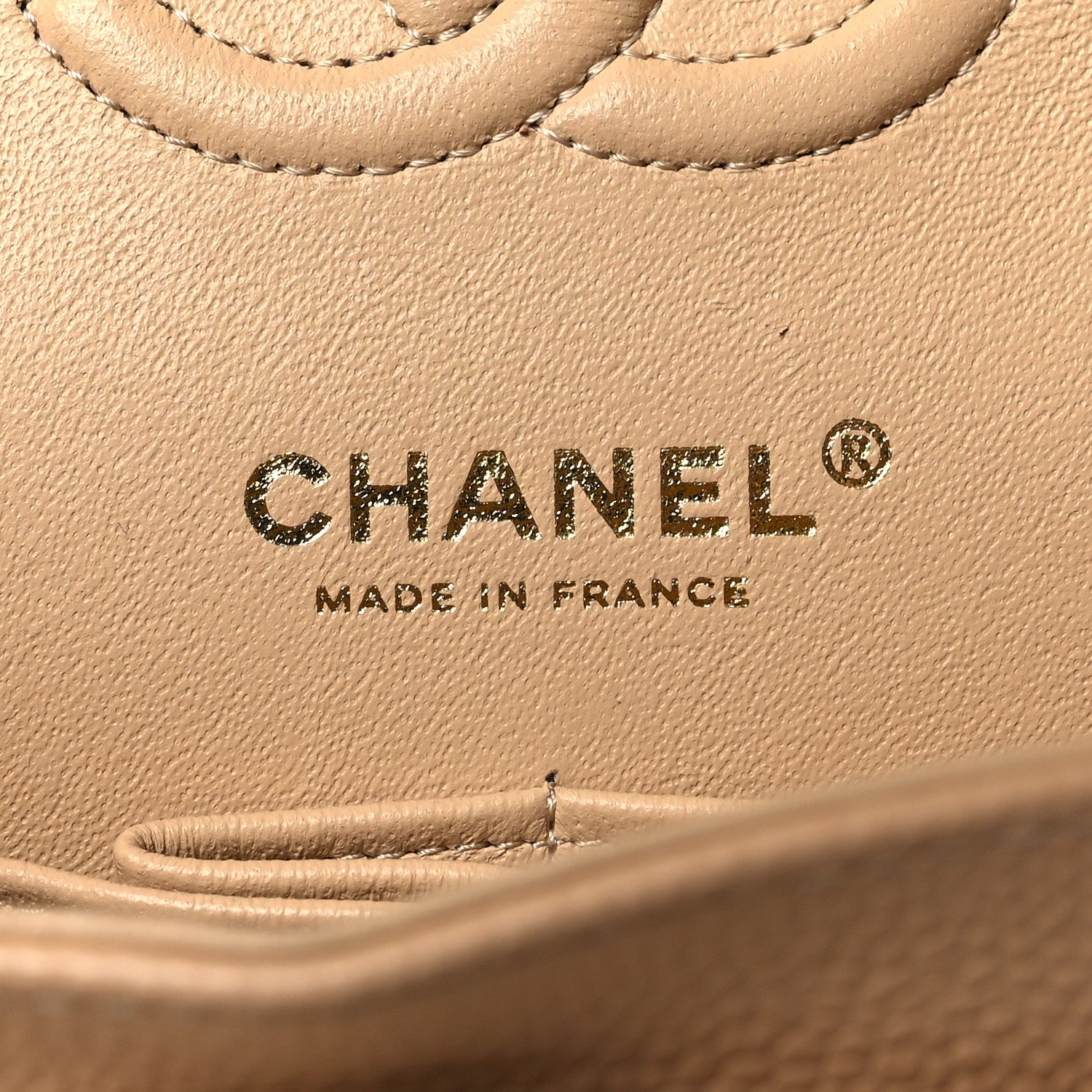 Chanel Caviar Quilted Small Double Flap Beige 6 of 12