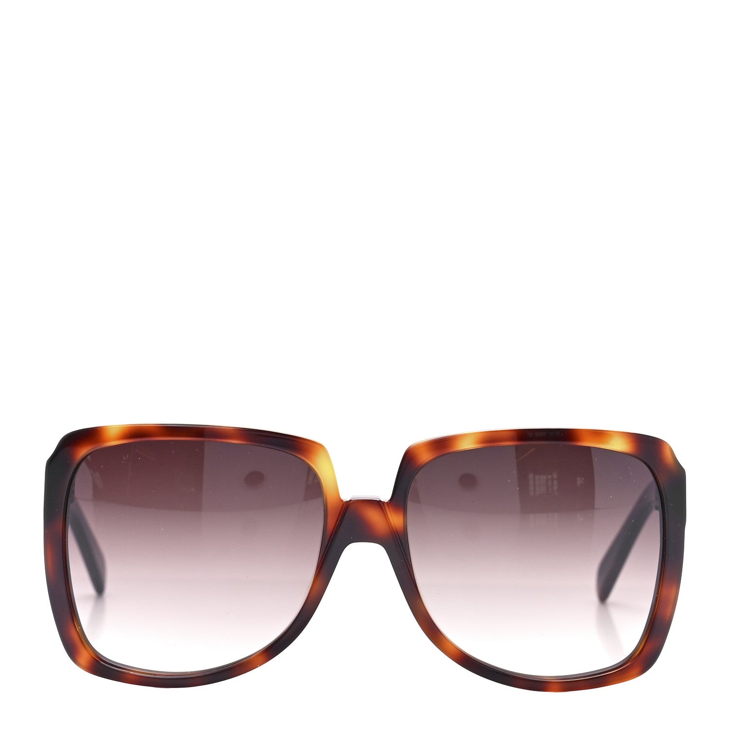 Celine Acetate Oversized Square Sunglasses CL401461 Tortoise 2 of 7