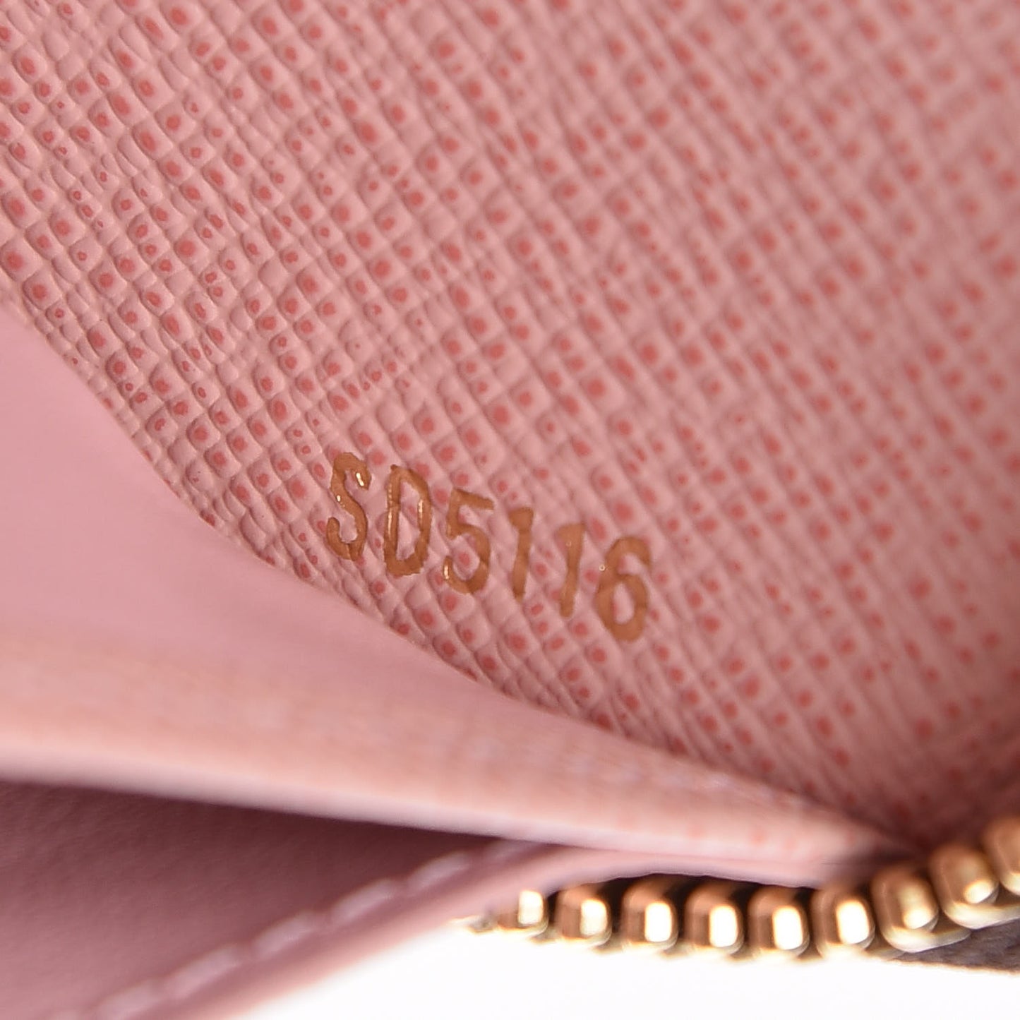 Monogram Zippy Wallet Rose Ballerine