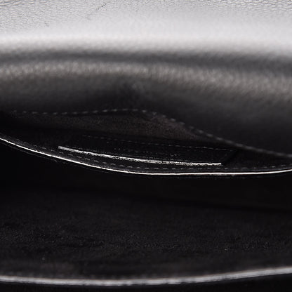 Saint Laurent Grained Calfskin Monogram Sunset Black 7 of 11