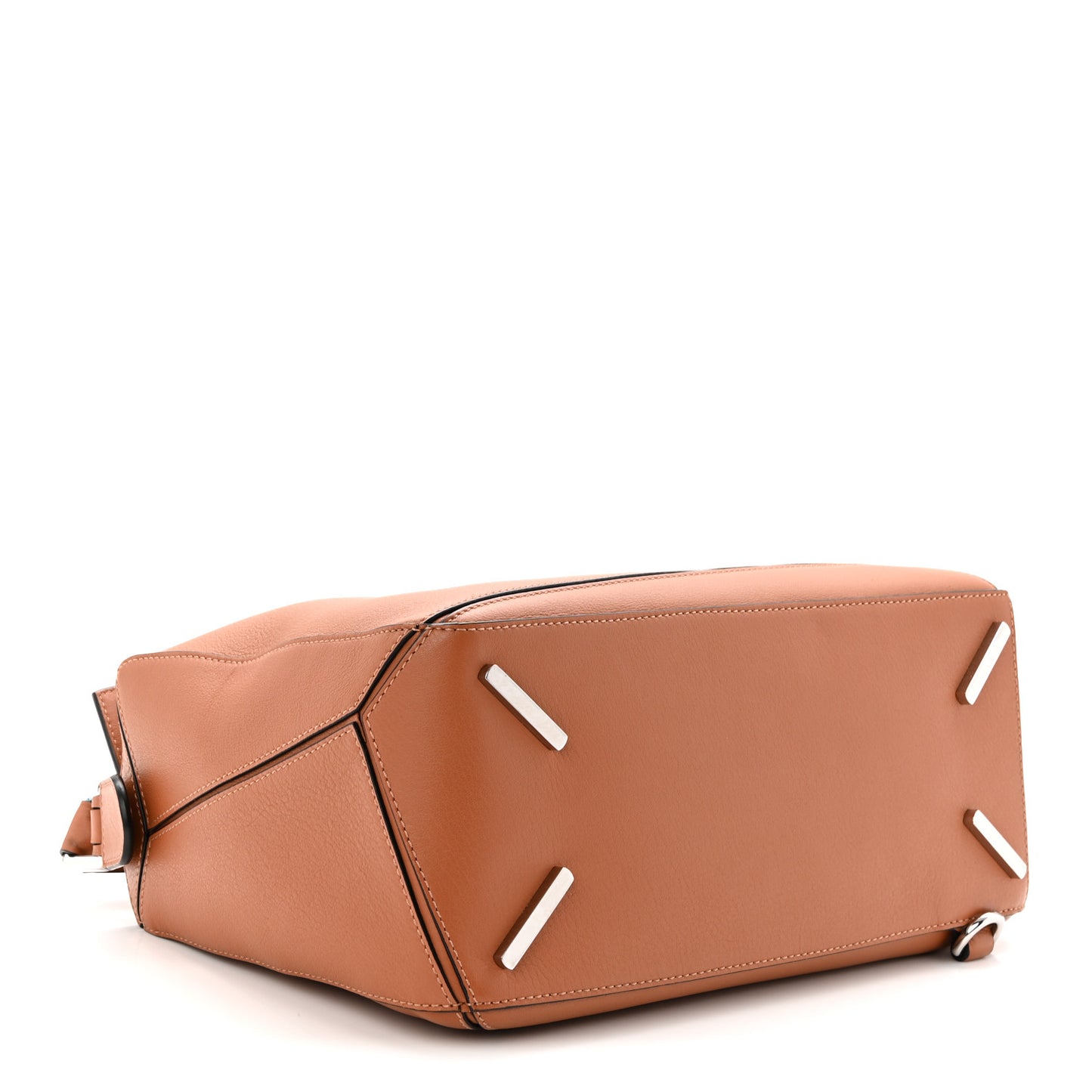 Calfskin Medium Puzzle Bag Tan
