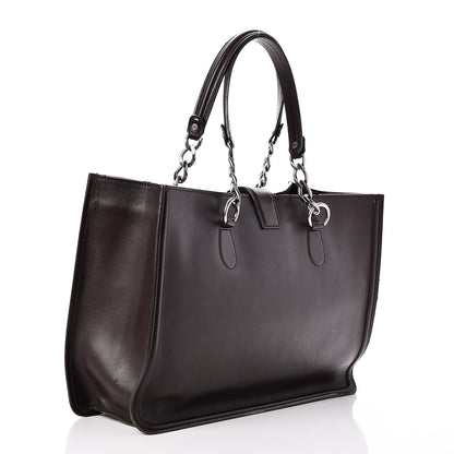 Chanel Smooth Calfskin Country Ride Tote Brown 3 of 14