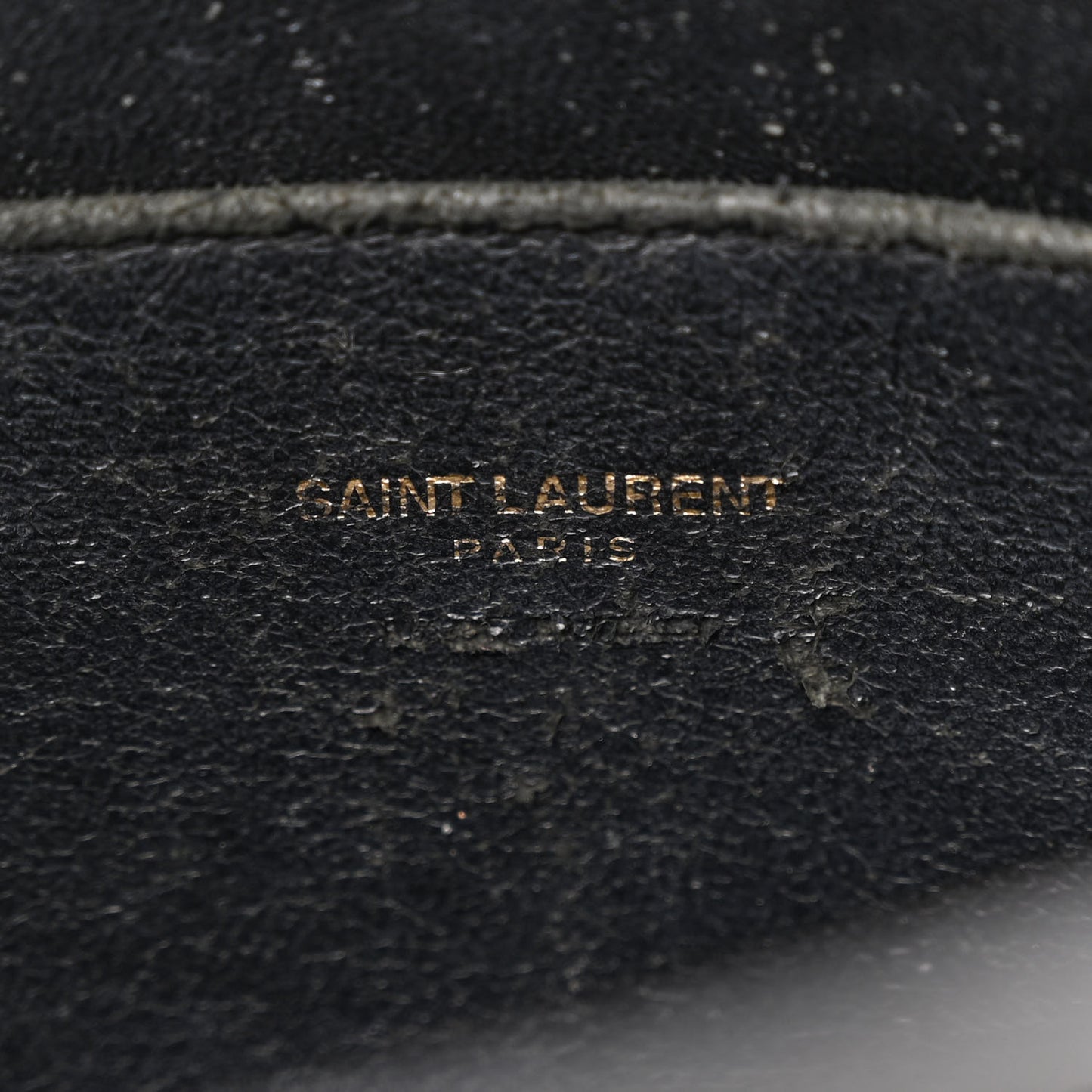 Python Calfskin Embossed Monogram Baby Cabas Black