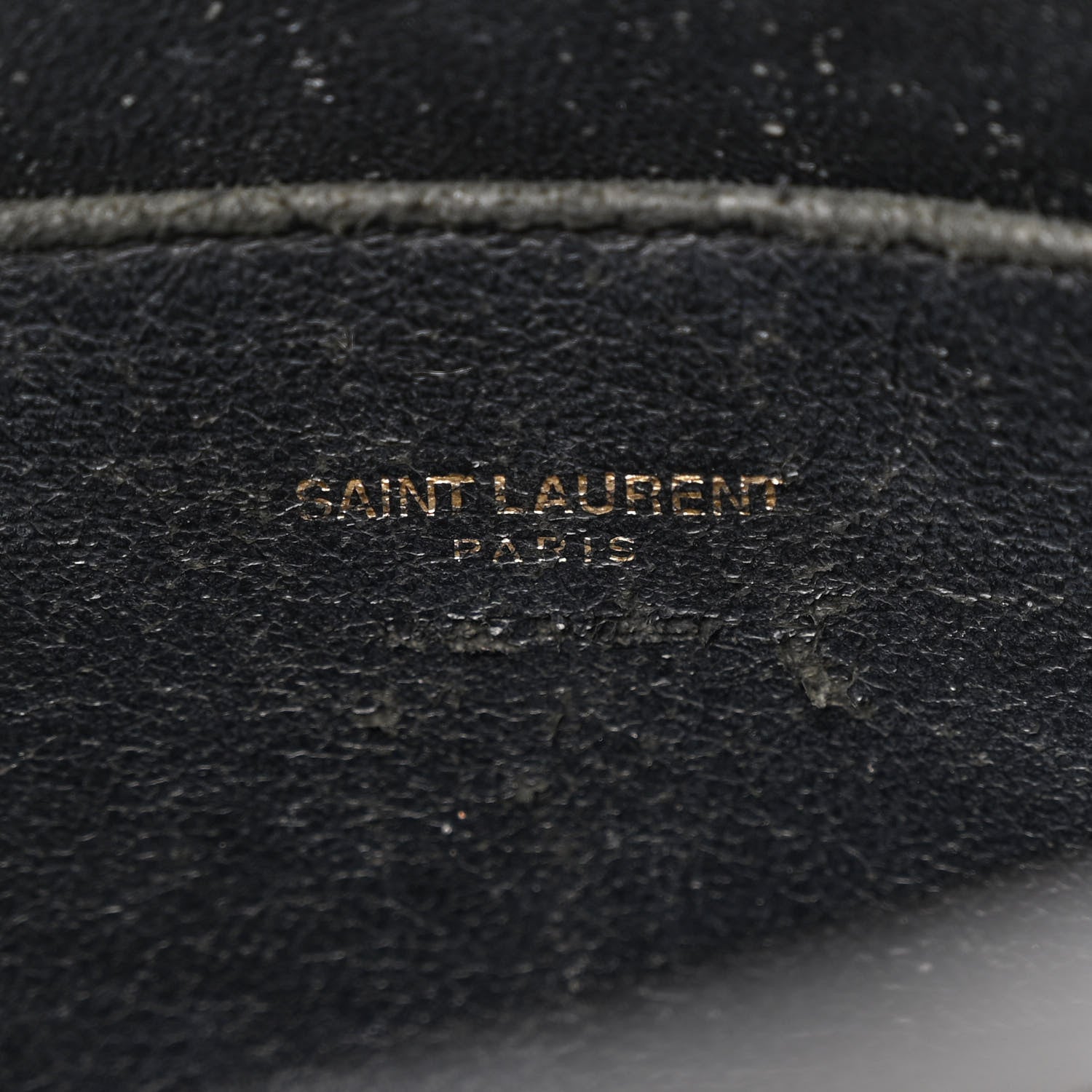 Saint Laurent Python Calfskin Embossed Monogram Baby Cabas Black 6 of 22