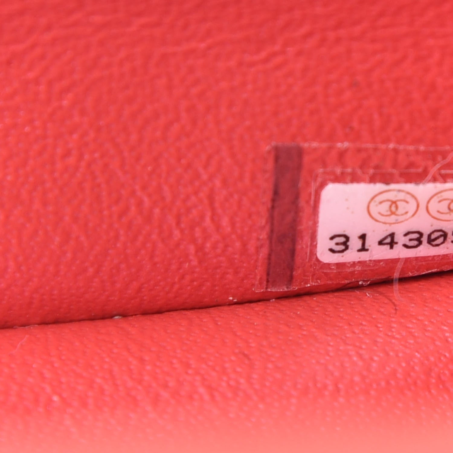 Chanel Iridescent Lambskin Quilted Mini Top Handle Rectangular Flap Red 9 of 11