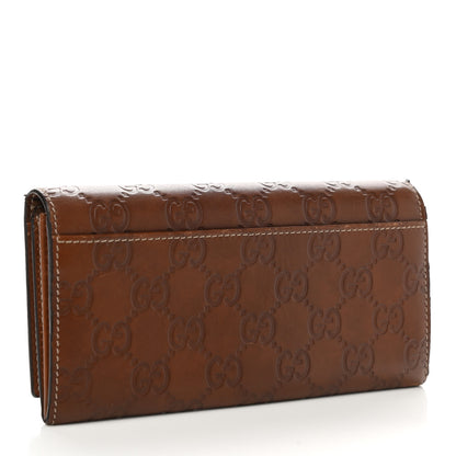 Gucci Guccissima Continental Flap Wallet Brown 3 of 12